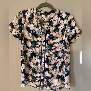 Simply Vera Wang Floral Blouse